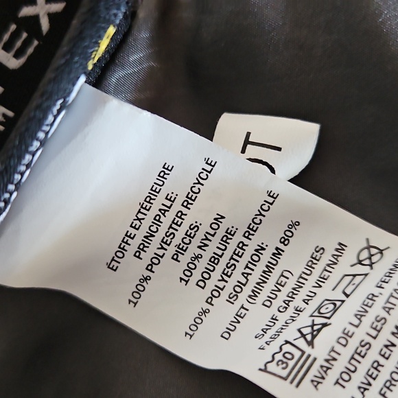 Men's L.L. Bean Moutain Down Green Puffer Quarter Zip Jacket Size Medium - Picture 7 of 8